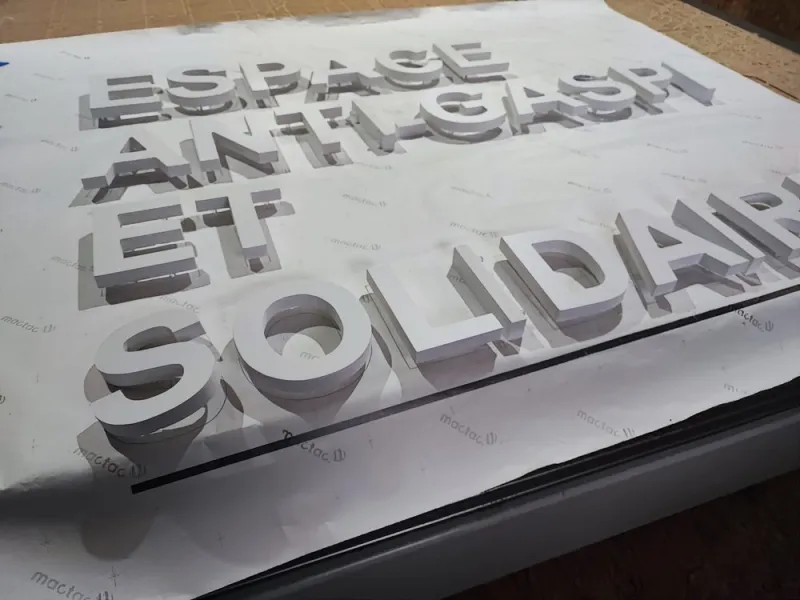 Enseigne, Béthune, CNC Multicut