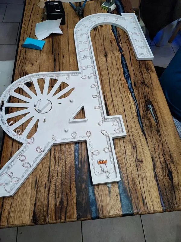 Enseigne, Béthune, CNC Multicut
