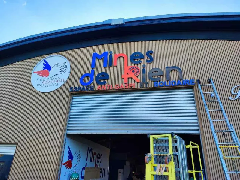Enseigne, Béthune, CNC Multicut