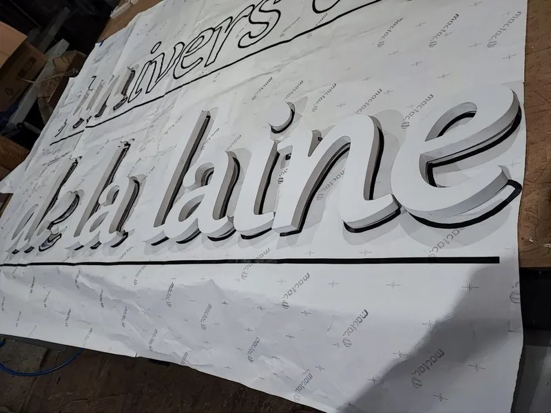 Enseigne, Béthune, CNC Multicut