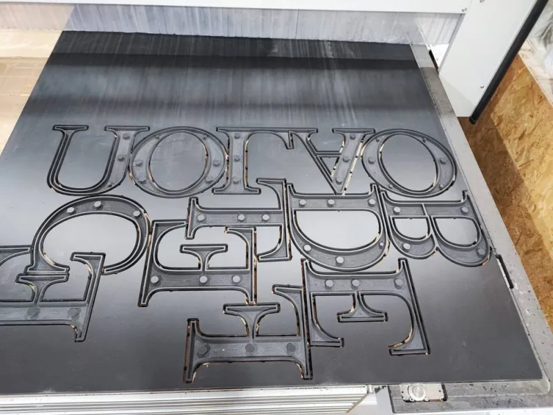 Enseigne, Béthune, CNC Multicut
