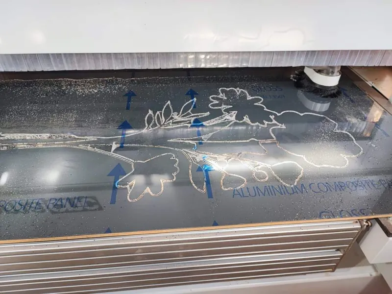 Enseigne, Béthune, CNC Multicut