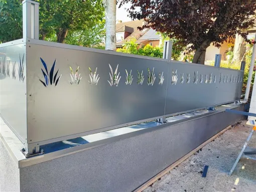 Création de clôtures en alu composites à Noeux-Les-Mines, Béthune, CNC Multicut