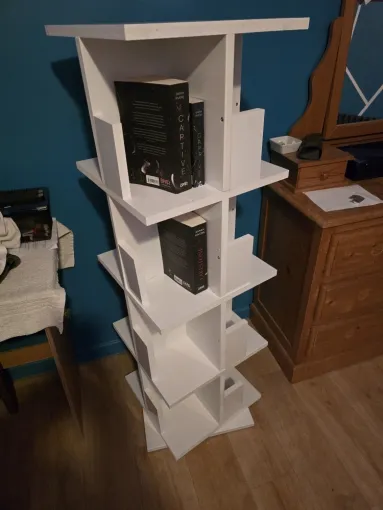 Bibliothèque pour livre de poche tournante, Béthune, CNC Multicut