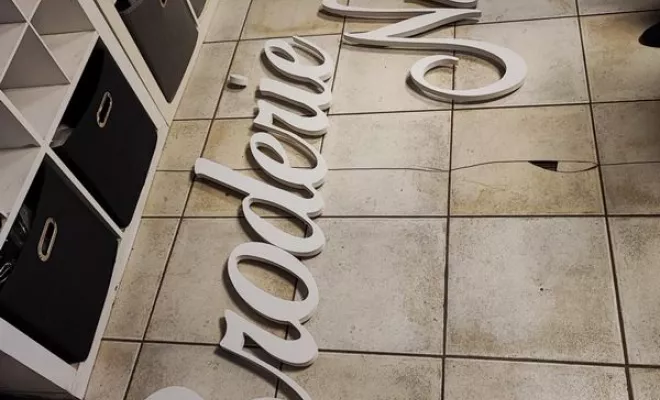 Enseigne, Béthune, CNC Multicut