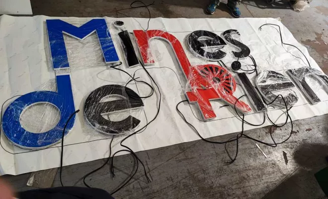 Enseigne, Béthune, CNC Multicut