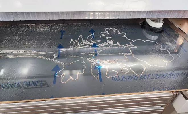 Enseigne, Béthune, CNC Multicut